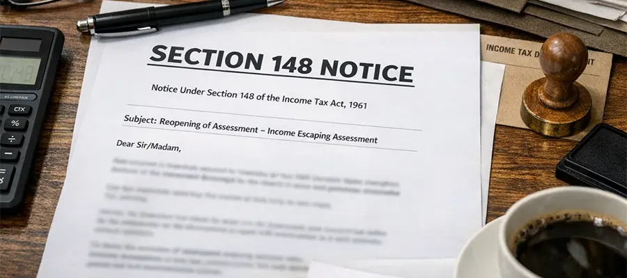 What is Section 148 Notice
